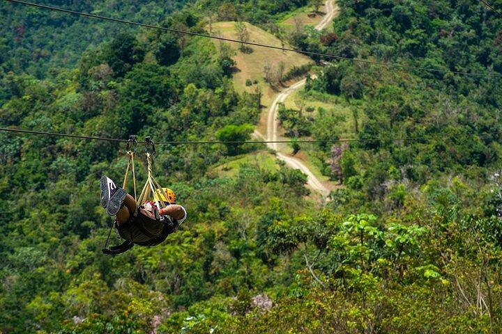 The Beast Zipline im Toroverde Adventure Park in Puerto Rico