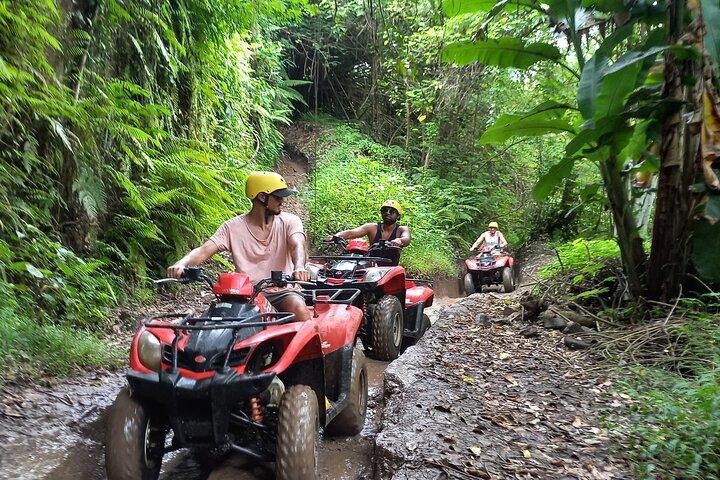 Bali: Gorilla Cave ATV & Ubud White Water Rafting com almoço