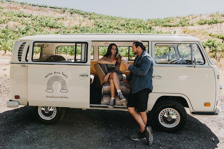 Malibu: Vintage VW Buss and Vineyard Tour