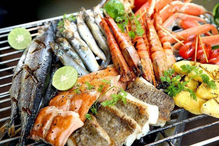 Kombiniertes Schnellboot-Schlammbad Hon Tam mit Mittagsbuffet