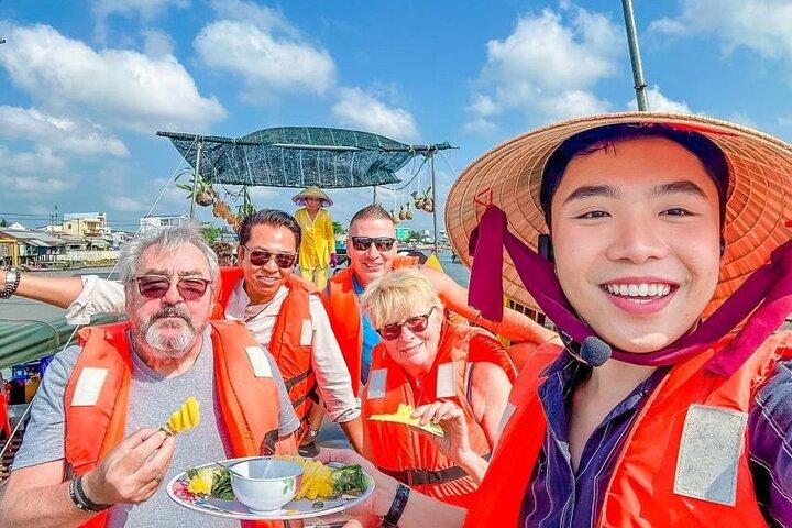 Mercado flutuante privado de 1 dia em Cai Rang e passeio de barco My Tho