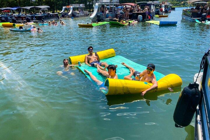 オースティン湖4時間プライベートポンツーンパーティー-学士/学士