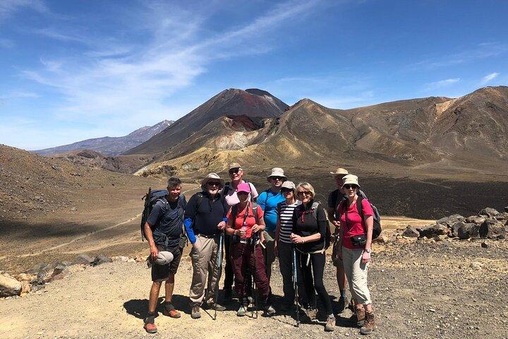 Caminata grupal guiada Premium Tongariro Crossing
