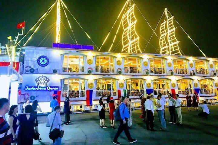 Unique Saigon Dinner River Cruise com música ao vivo