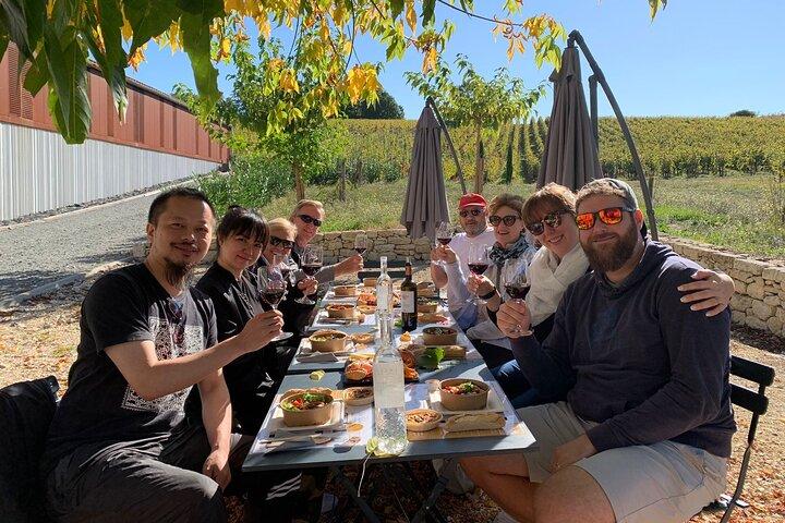 Bordeaux vin stier: Saint Emilion fuld dag vin og cykeltur