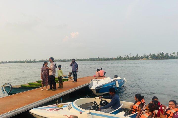 Shikara-boottocht Alleppey Backwater Fantastische boottocht
