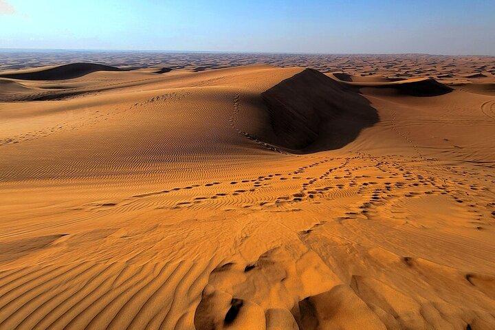 Dubai: Desert Safari, Quad Bike, Camel Ride met VIP Majlis