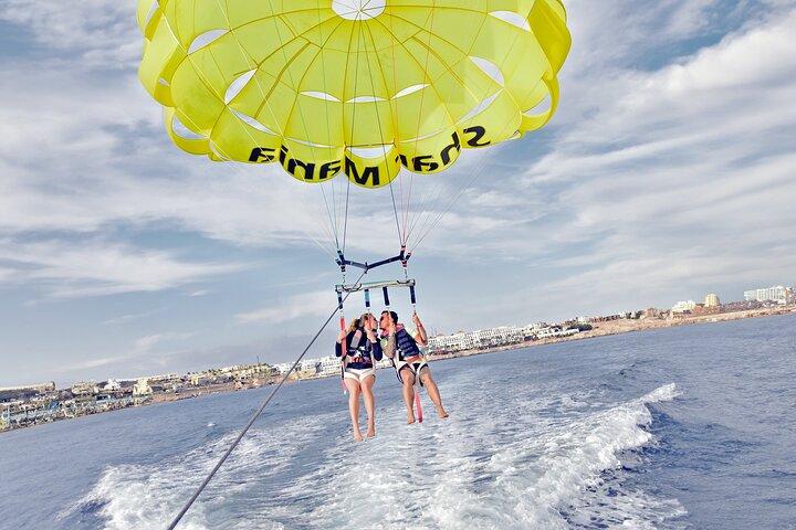 Parasailing Sharm El Sheikh aventura com Pickup / Dropoff Privado