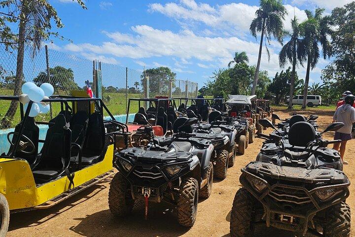 ATV-tur Macao Beach Water Cave og typisk hus fra Punta Cana