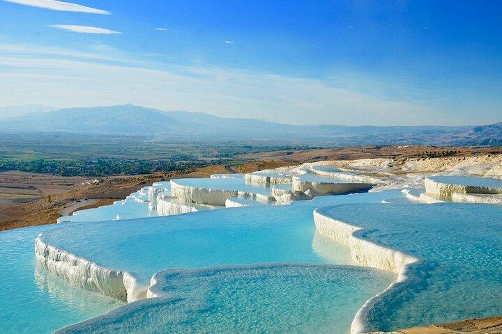 Da Antalya Pamukkale e Hierapolis Tour con piscina Cleopatra