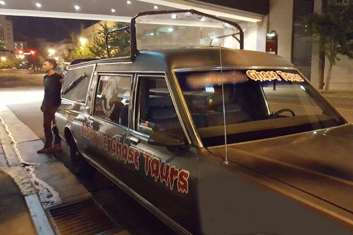 Excursão fantasma de carro funerário assombrado em Nashville 1 hora compartilhada