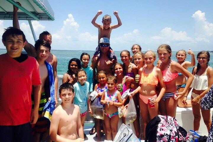 Destin Crab Island Tour im Katamaran