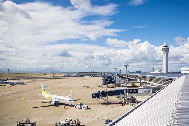 Transferência privada entre o Aeroporto Internacional Chubu Centrair e Nagoya