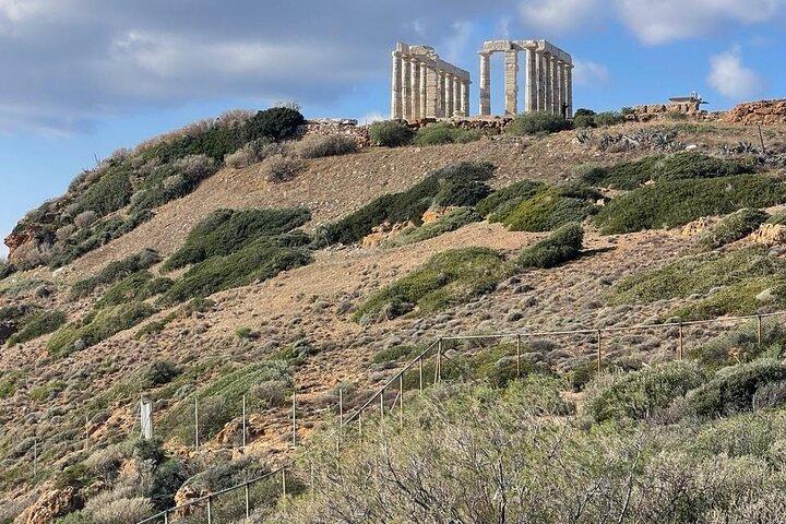 Private Tour: Sounio, Athener Riviera mit traditionellem griechischem Essen