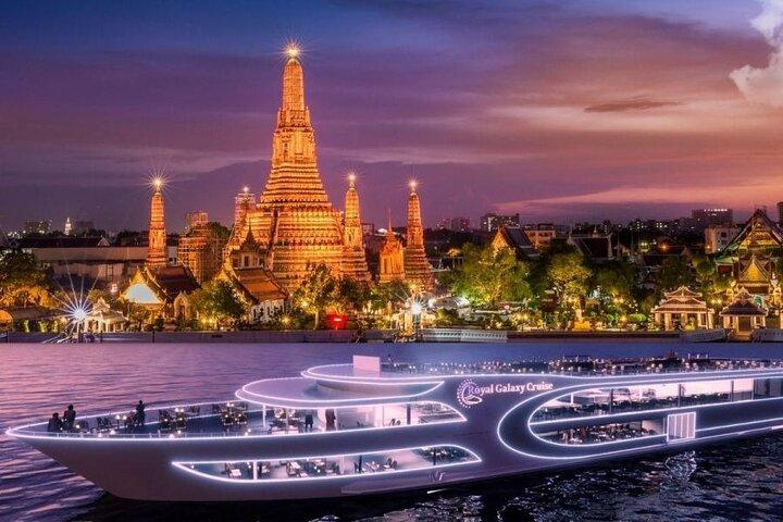 Dîner-croisière sur le fleuve Chao Phraya au Royal Galaxy de Bangkok