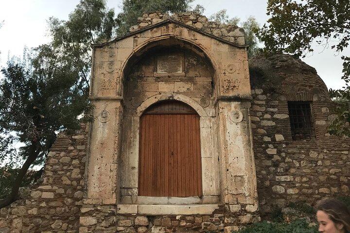 Atenas Plaka Área de los Dioses Smartphone APP Audio Tour a pie