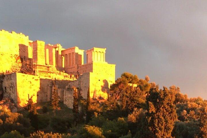 Atenas Plaka Área de los Dioses Smartphone APP Audio Tour a pie