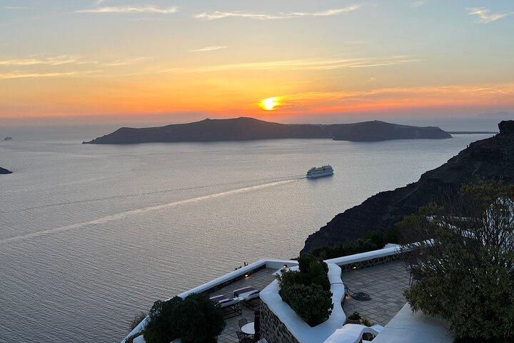 Privater Transfer zum Flughafen Santorin