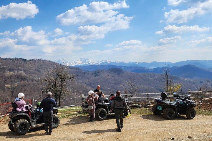 Fantastisk ATV Quad Adventure i bjerget af Kolašin