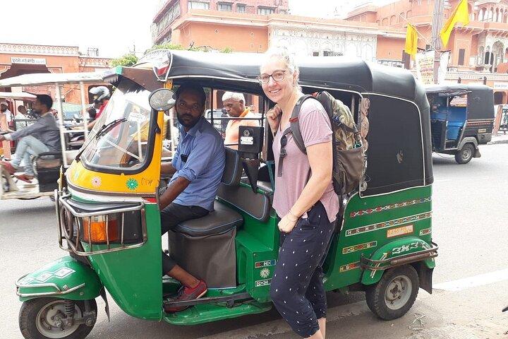 Jaipur Tuk-Tuk Tour com o pôr-do-sol no Monkey Temple