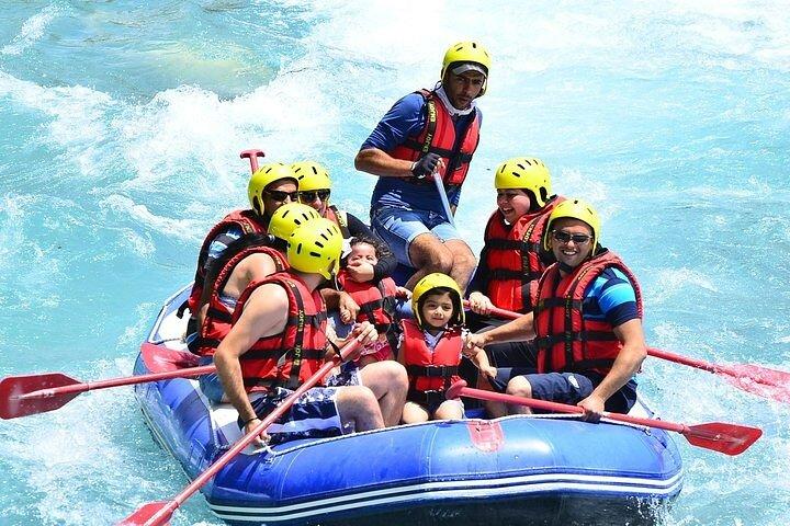 Tour di rafting per famiglie al Koprulu Canyon da Alanya