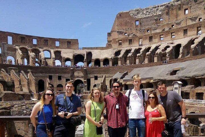 VIP Petit Groupe Colosseum Arena Étage, Forum et visite du Palatin