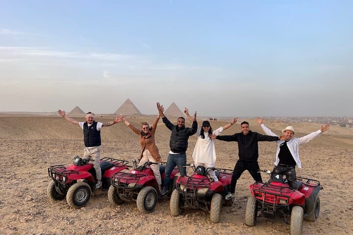Half-Day Giza Pyramids & Sphinx with Camel/Quad Ride & Lunch