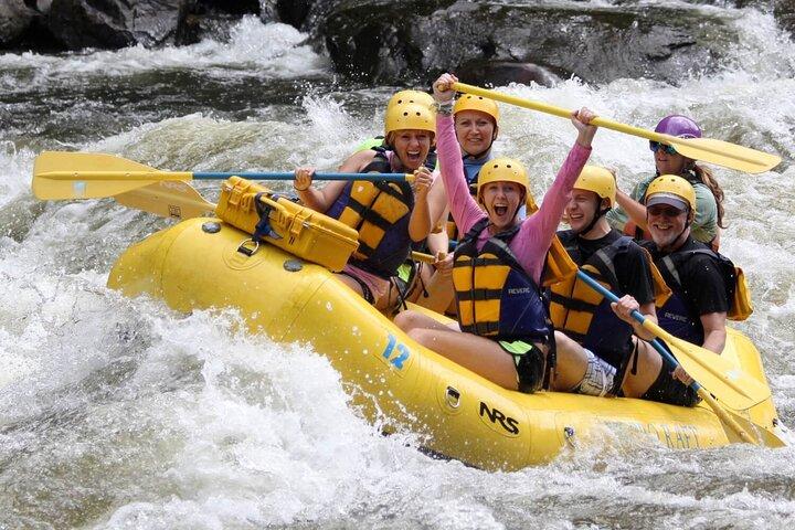 Rafting, Quad, Buggy og Zipline Combo fra Alanya Side