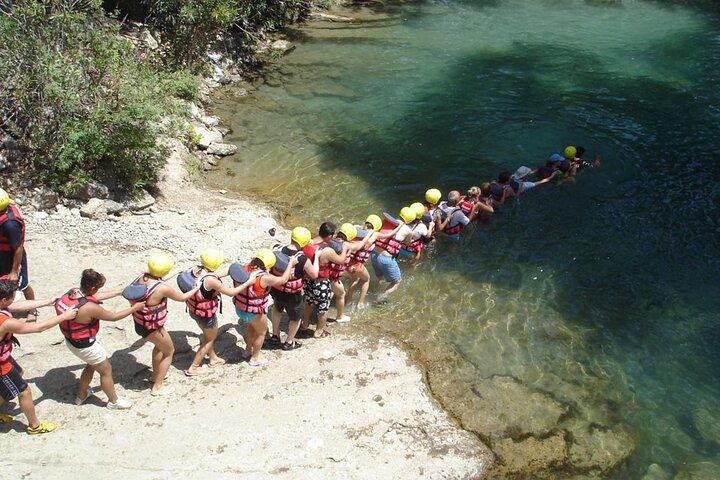 Rafting, Quad, Buggy og Zipline Combo fra Alanya Side