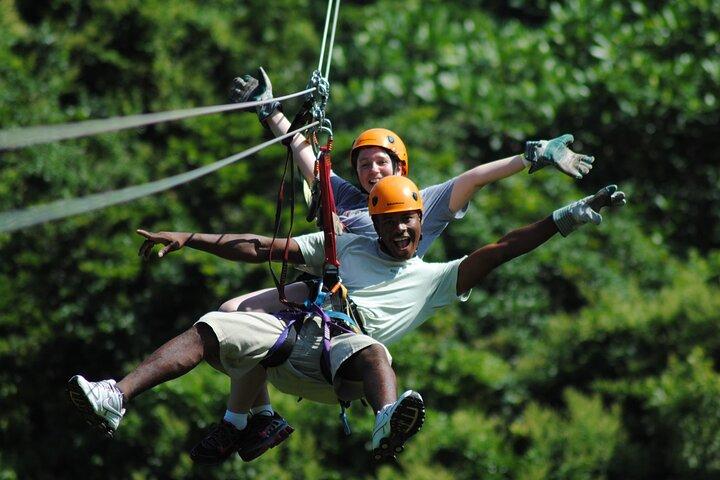 Rafting, Quad, Buggy og Zipline Combo fra Alanya Side
