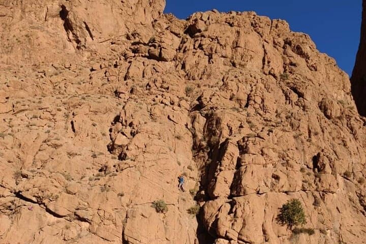 Half day Rock climbing Todra gorges