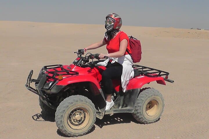 ATV Quad Bike At Luxor Desert
