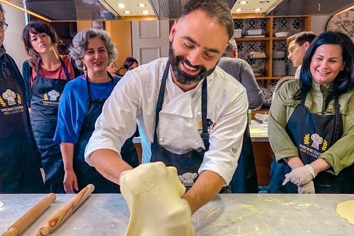 Trastevere Food Tour com aula de pizza