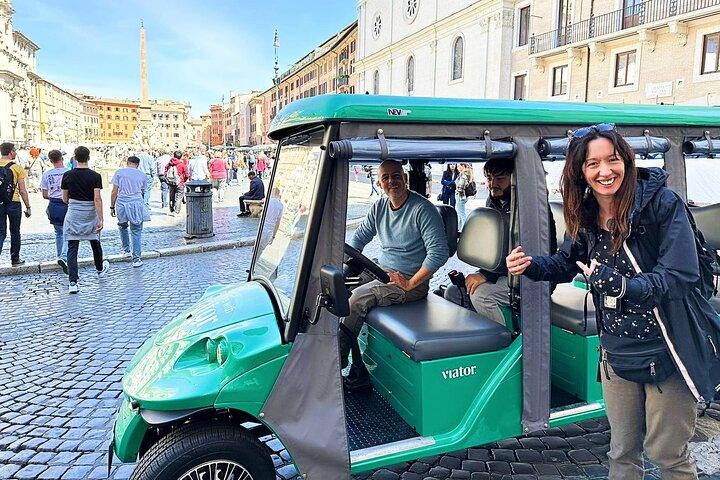 Roma, hecho para ti: Tour privado en carrito de golf