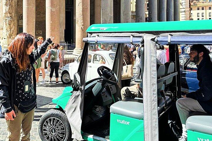 Roma, hecho para ti: Tour privado en carrito de golf