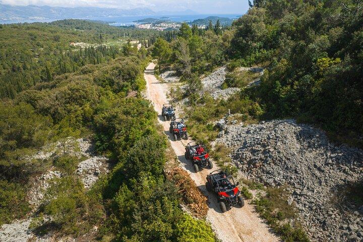 Korcula Buggy Safari Tour: spiagge, strade secondarie e degustazioni di vino