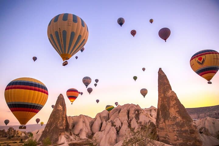 Cappadocia Red and Green Tour from Istanbul by Flight