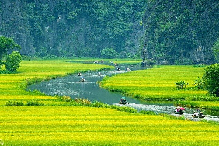 Ninh Binh - Tagesausflug ab Hanoi mit Tam Coc oder Trang An und Mua-Höhle