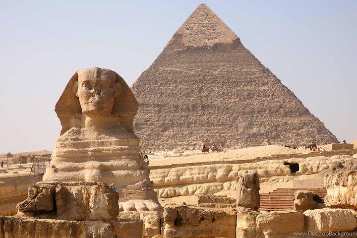 Udforsk Cairo fuld dag guidet bustur fra Hurghada