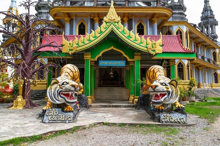 Heldags Krabi Jungle Tour med Hot Spring og Tiger Cave Temple
