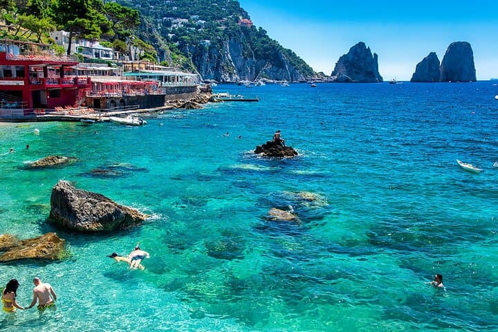 Experience 8 Hours Day Tour Departing from Naples to Capri+ Ebook