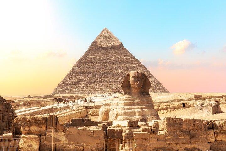 Voyage privé d'Hurghada aux pyramides, au Sphinx et au musée du Caire