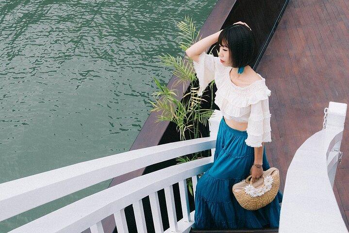 3 Tage 2 Nächte Luxus-Boutique-Kreuzfahrt in Ha Long Bay ab Hanoi