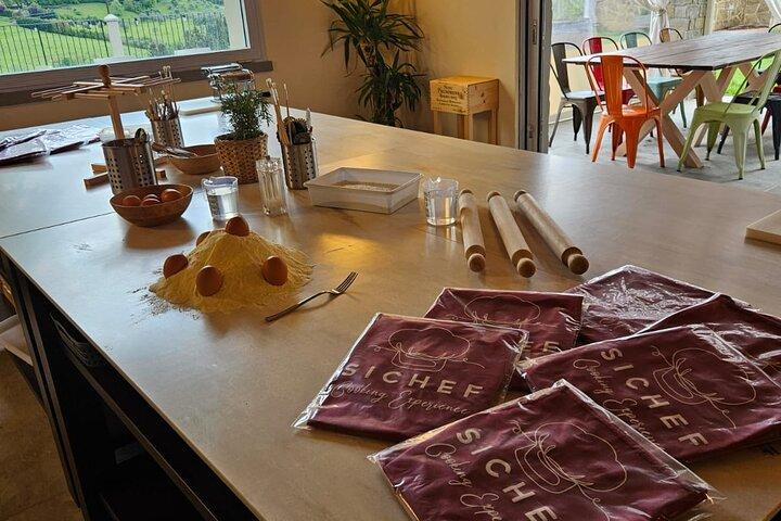 Pasta and Vegetarian Sauces Cooking Class with Lunch or Dinner