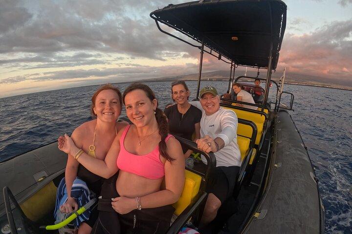 Sonnenuntergang Manta Ray Tour in Kailua-Kona