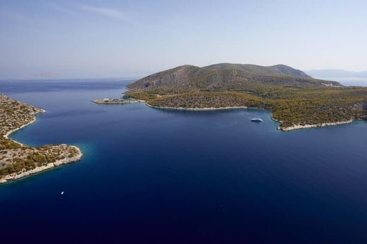 Private Boat Day-Trip to Angistri, Aegina and Moni