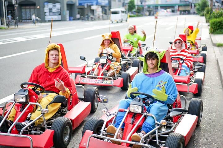 Osaka Go Karting Tour with Funny Costume