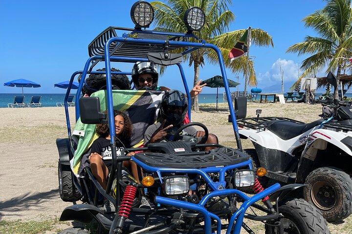 UTV-udflugt gennem strandene og bjergene i Nevis