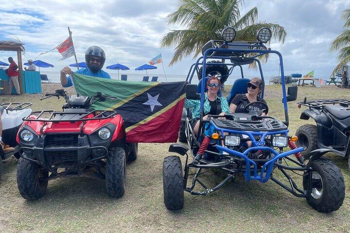 UTV-udflugt gennem strandene og bjergene i Nevis