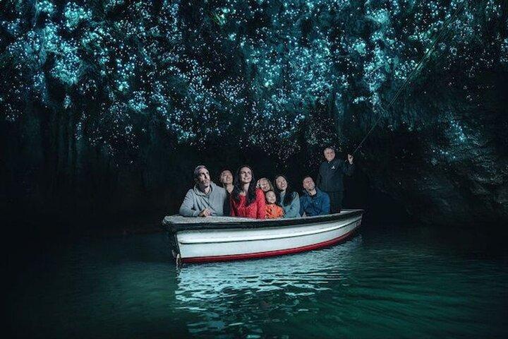 Waitomo Glow Worm Caves Tour vanuit Auckland